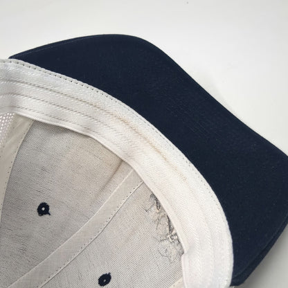 Richardson Baseball Cap Blue M ROW Adventures Mesh Back Flexfit Structured Hat