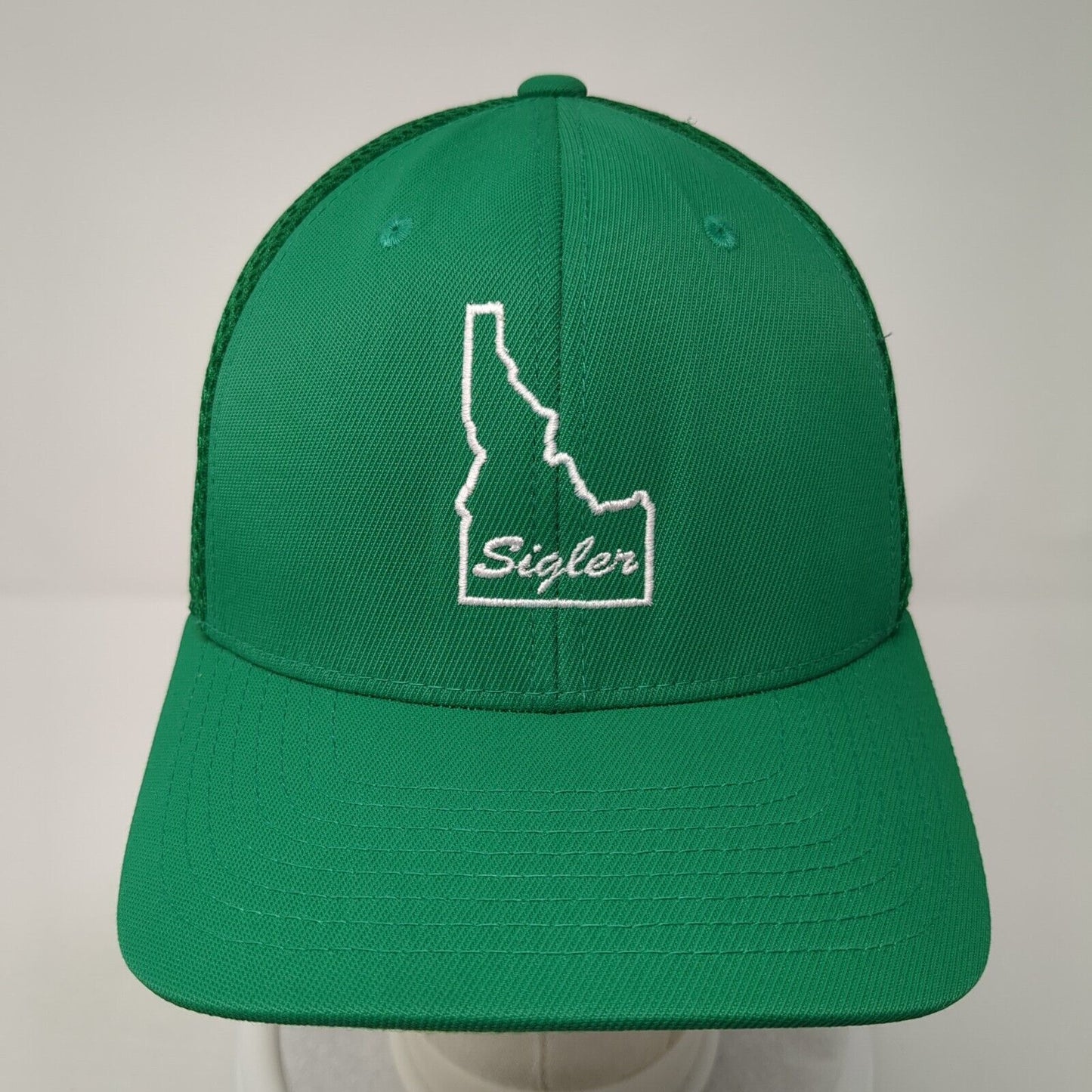 Sigler Idaho Fitted Hat S-M Solid Embroidered Stretch Flexfit Yupoong