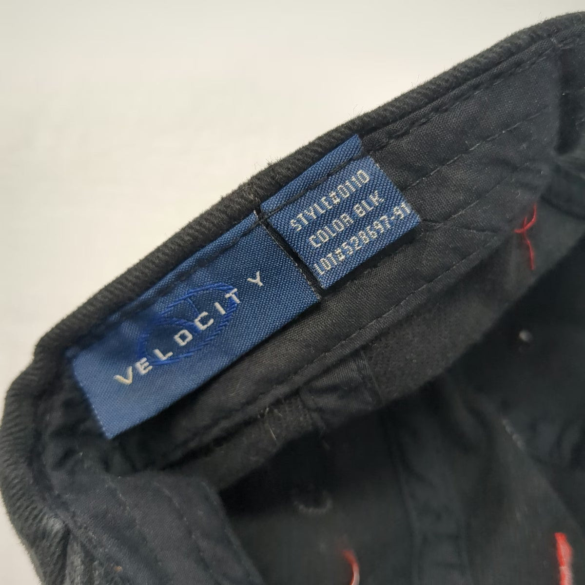 Velocity Verizon Baseball Cap Black One Size Adjustable Embroidered Logo Hat