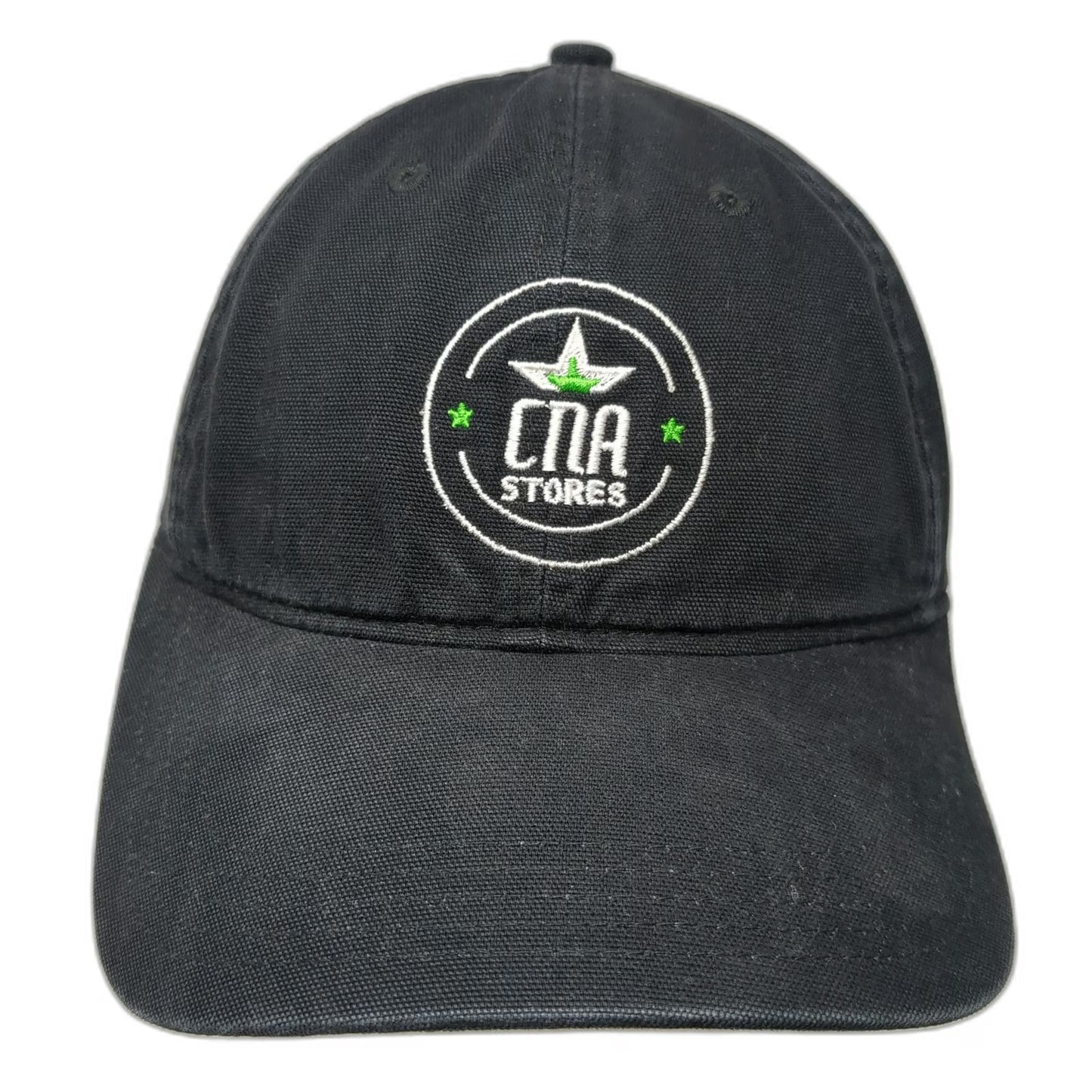 Carhartt Baseball Cap Black One Size CNA Stores Veteran Owned Strapback Hat