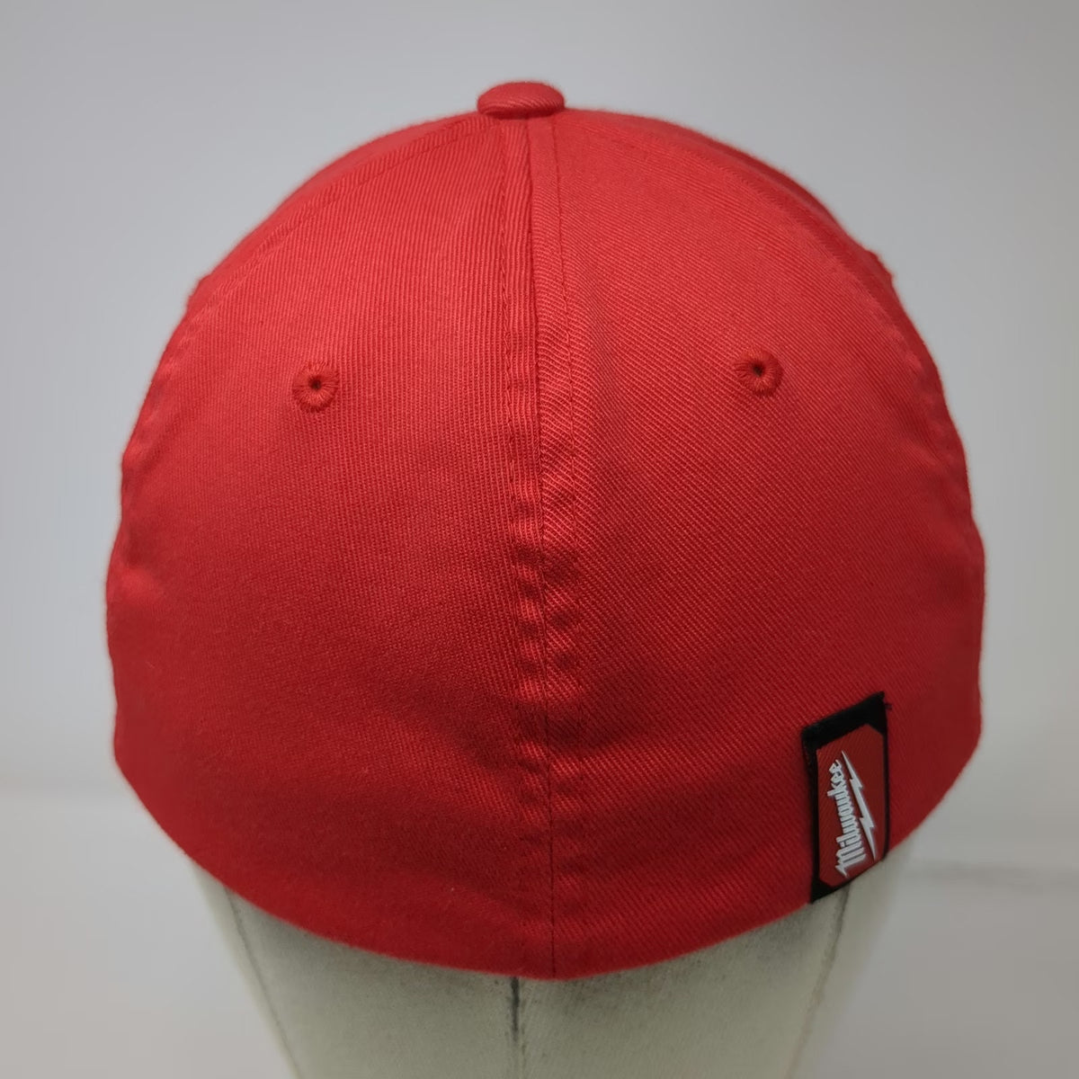 Milwaukee Baseball Cap Red M Flexfit Fitted Logo Tool Brand Professional Hat