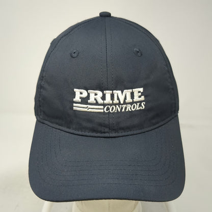 Adams Baseball Cap Gray One Size Prime Controls Logo Performance Polyester Hat