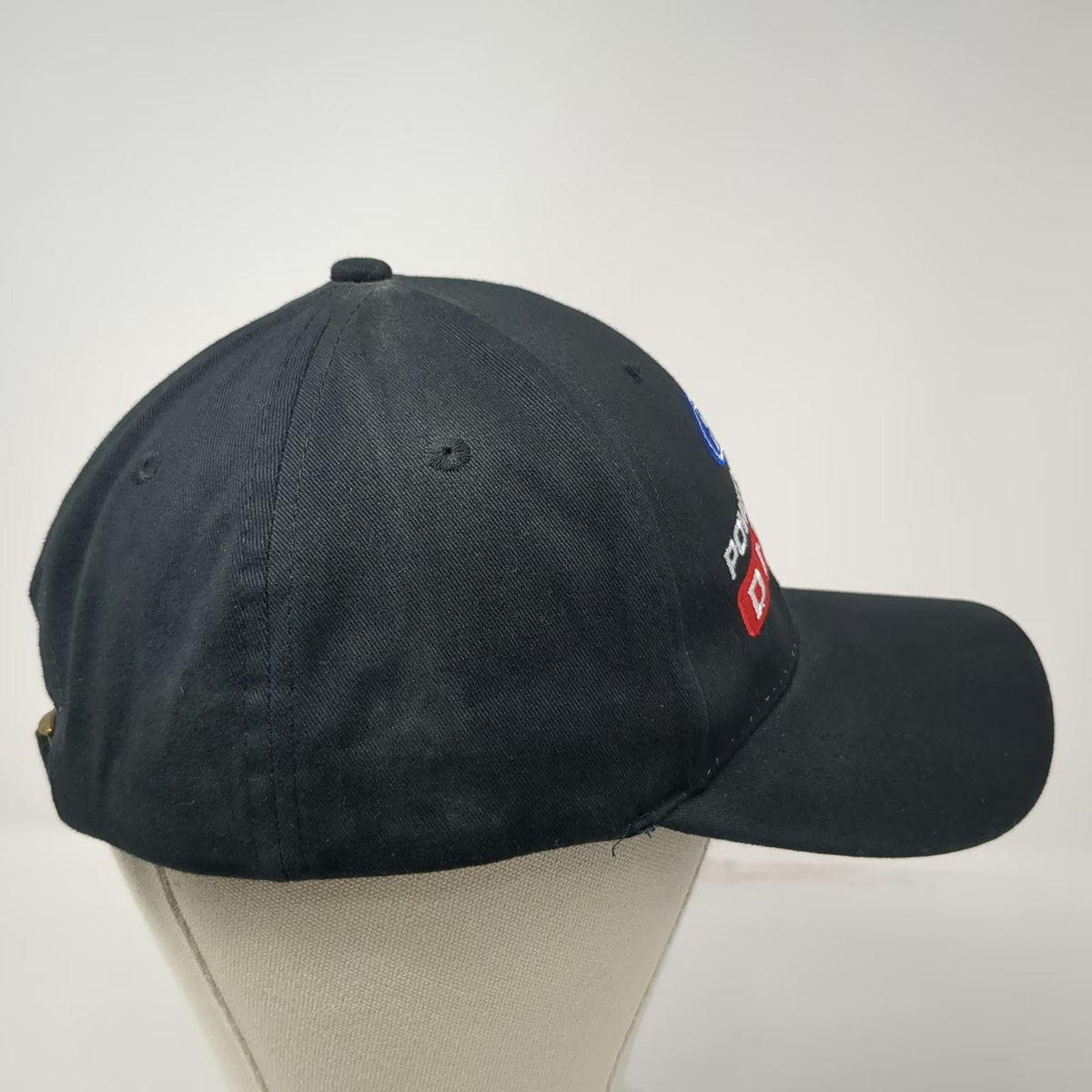Ford Power Stroke Diesel Embroidered Black Baseball Cap Hat One Size Slideback