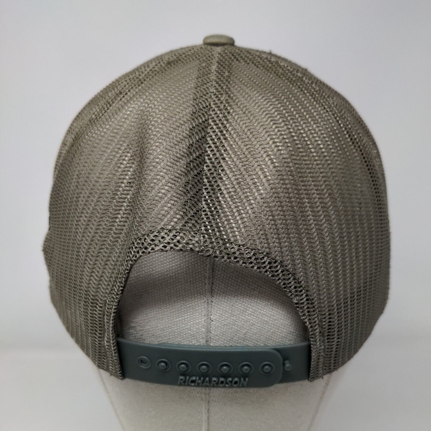 Better Man Beard Snapback Trucker Hat Green OS Adjustable Mesh Back Richardson