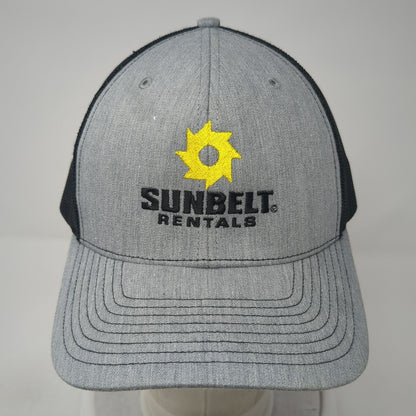 Sunbelt Rentals Snapback Mesh Back Trucker Hat Gray One Size Richardson