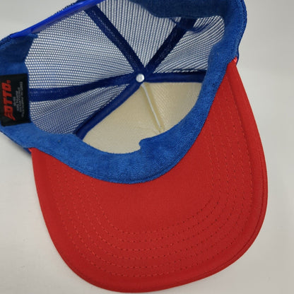 Otto Snapback Mesh Back Rope Trucker Hat Multicolor One Size Blank