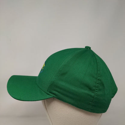 Authentic Brasil Brazil Slideback Hat Green Embroidered Logo W/Tags