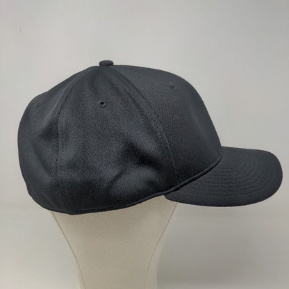 Richardson Men's Fitted Hat Black Size 7 7/8 PTS45 Blank Dryve