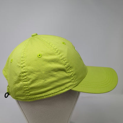 Ahead Baseball Cap Green One Size Lightweight Cotton Strapback Logo Patch Hat