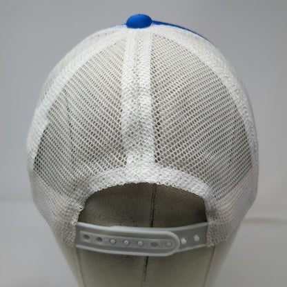 Blue Red White Trucker Hat OSFM Heart American Flag Mesh Snapback Patriotic USA