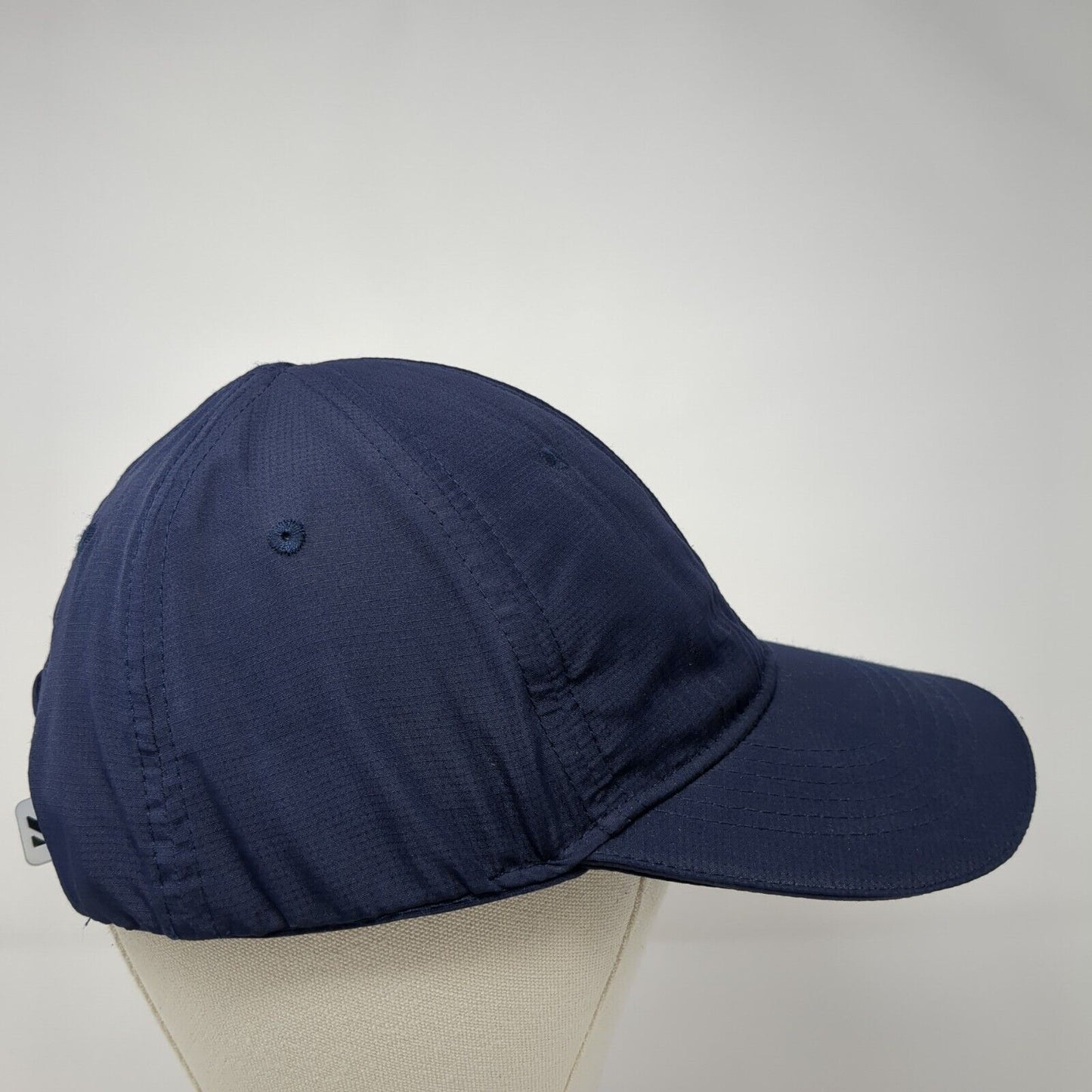 Mission Strapback Hat Blue One Size Adjustable Wet To Cool 6 Panel