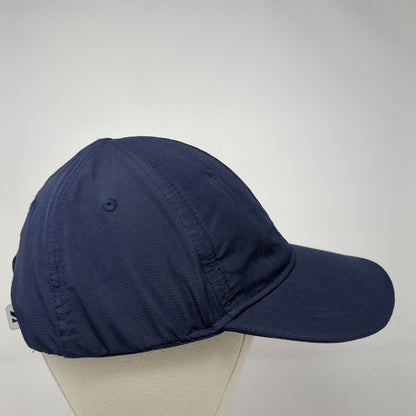 Mission Strapback Hat Blue One Size Adjustable Wet To Cool 6 Panel