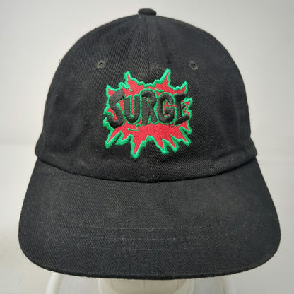 Headshot Baseball Cap Black Surge Soda Get Some Logo Embroidered Hat Vintage