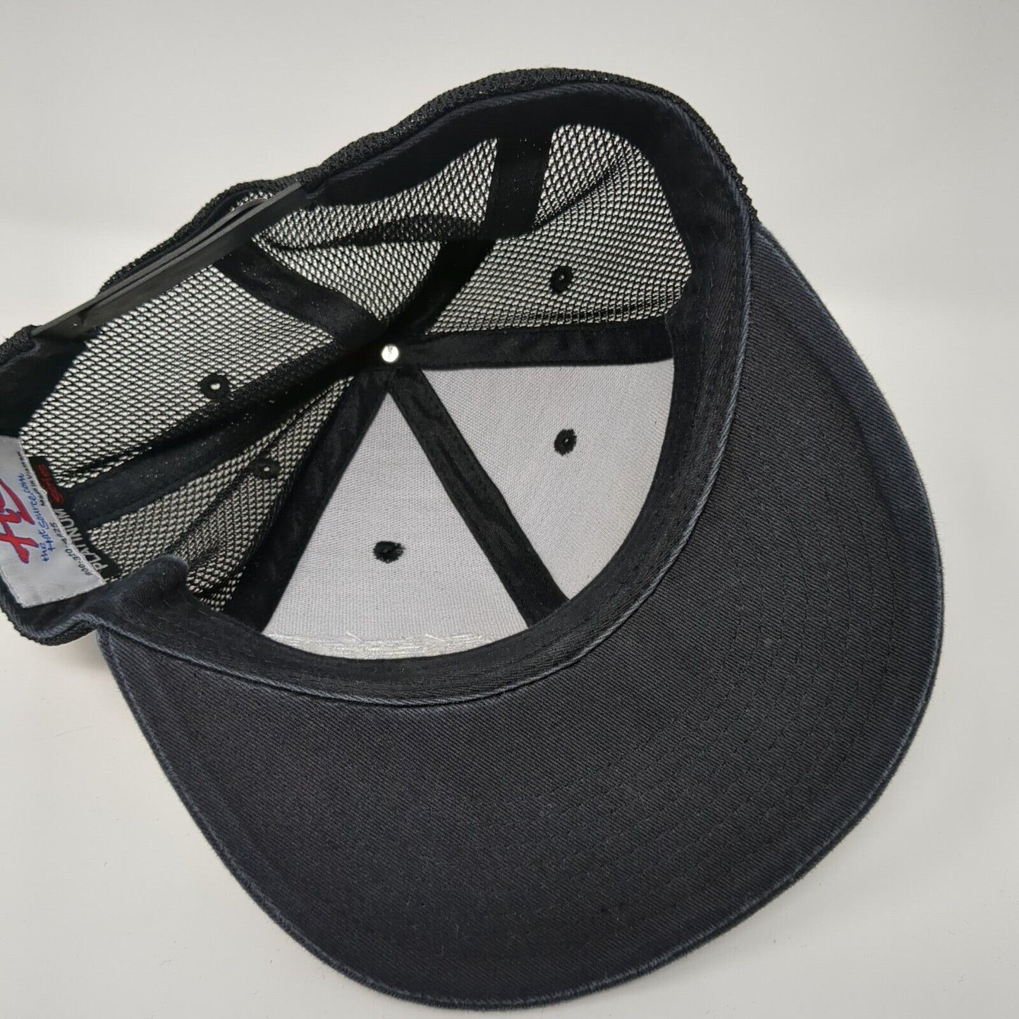 ABC Supply Co Inc. Snapback Trucker Hat Blue One Size Mesh Back 6 Panel