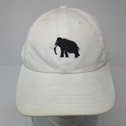 Mammoth Dunes Strapback Hat White One Size American Needle 6 Panel