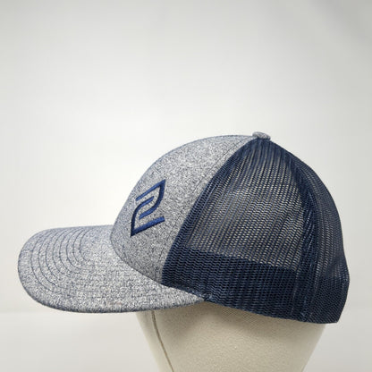 Richardson Snapback Mesh Back Trucker Hat Multi Small Embroidered Logo