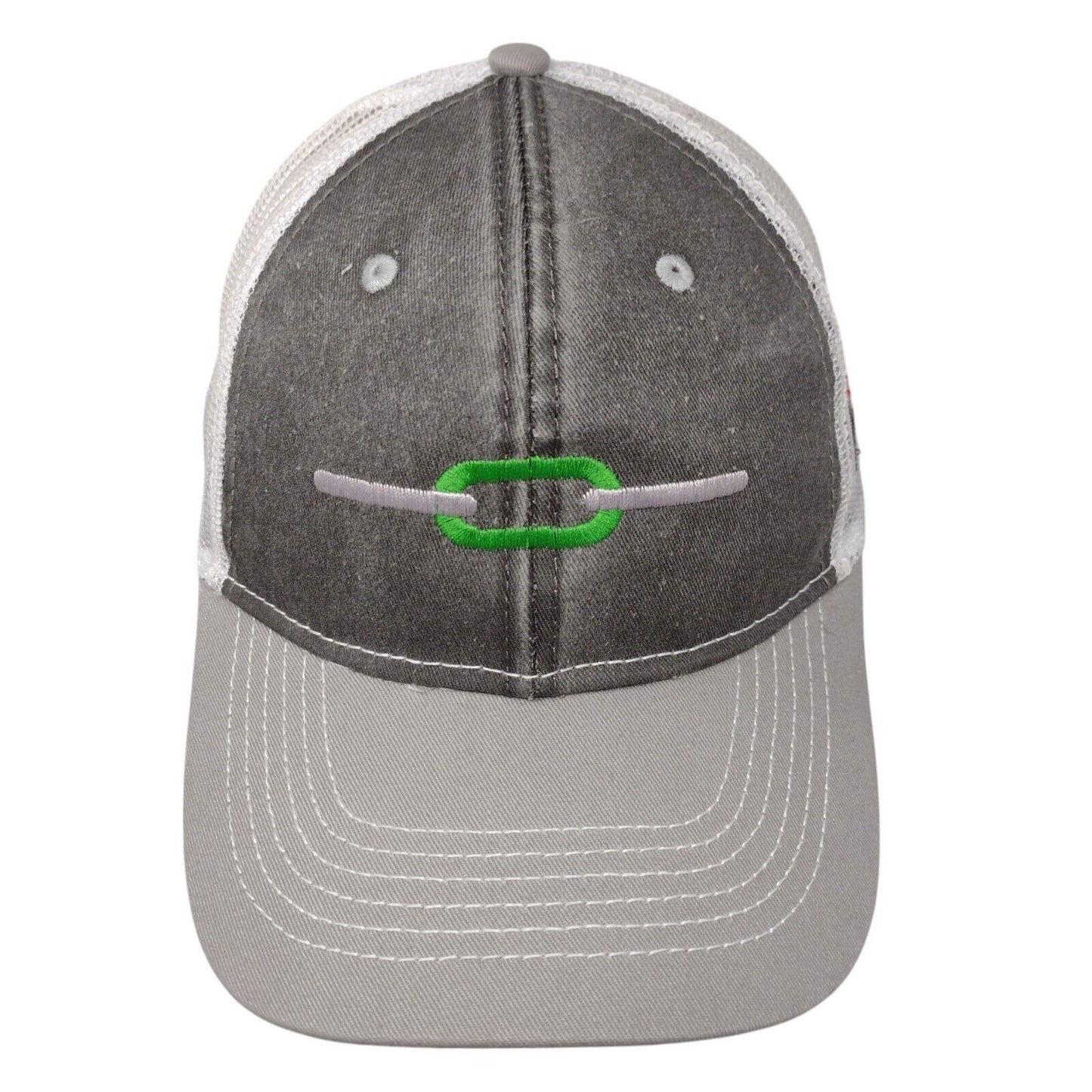 Power Engineers Snapback Trucker Hat Gray OSFA Mesh Back Paramount