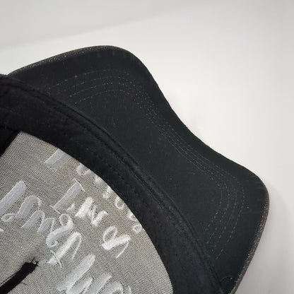 Trust Me I'm A Unicorn Women's Trucker Hat Black One Size Mesh Back