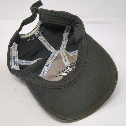 Pacific Headwear Baseball Cap Green Beige One Size Dude Ranch Cascade Idaho Hat