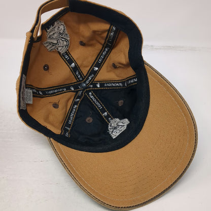 Legendary Whitetails Baseball Cap Brown One Size Strapback Hat Hunting Deer Buck