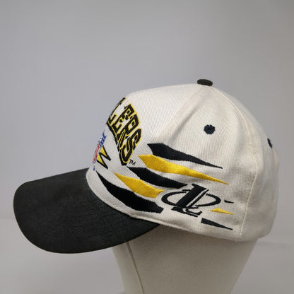 Pittsburgh Steelers NFL Logo Athletic Diamond Cap Hat Snapback Claw Vintage