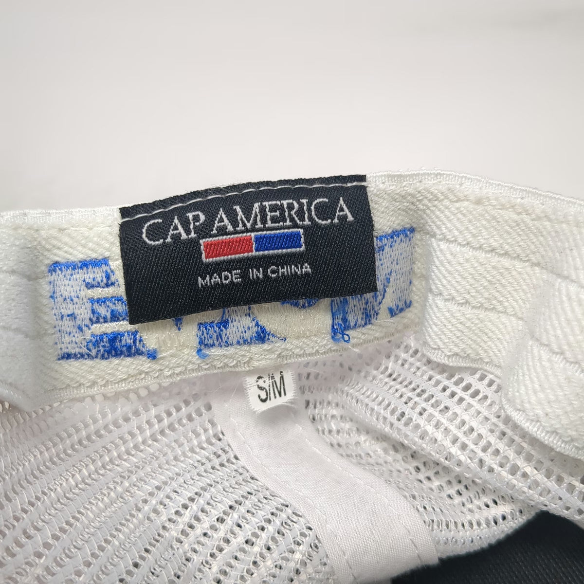 Cap America Baseball Cap Black M Spencer Fluid Power Eaton Mesh Back Stretch Hat