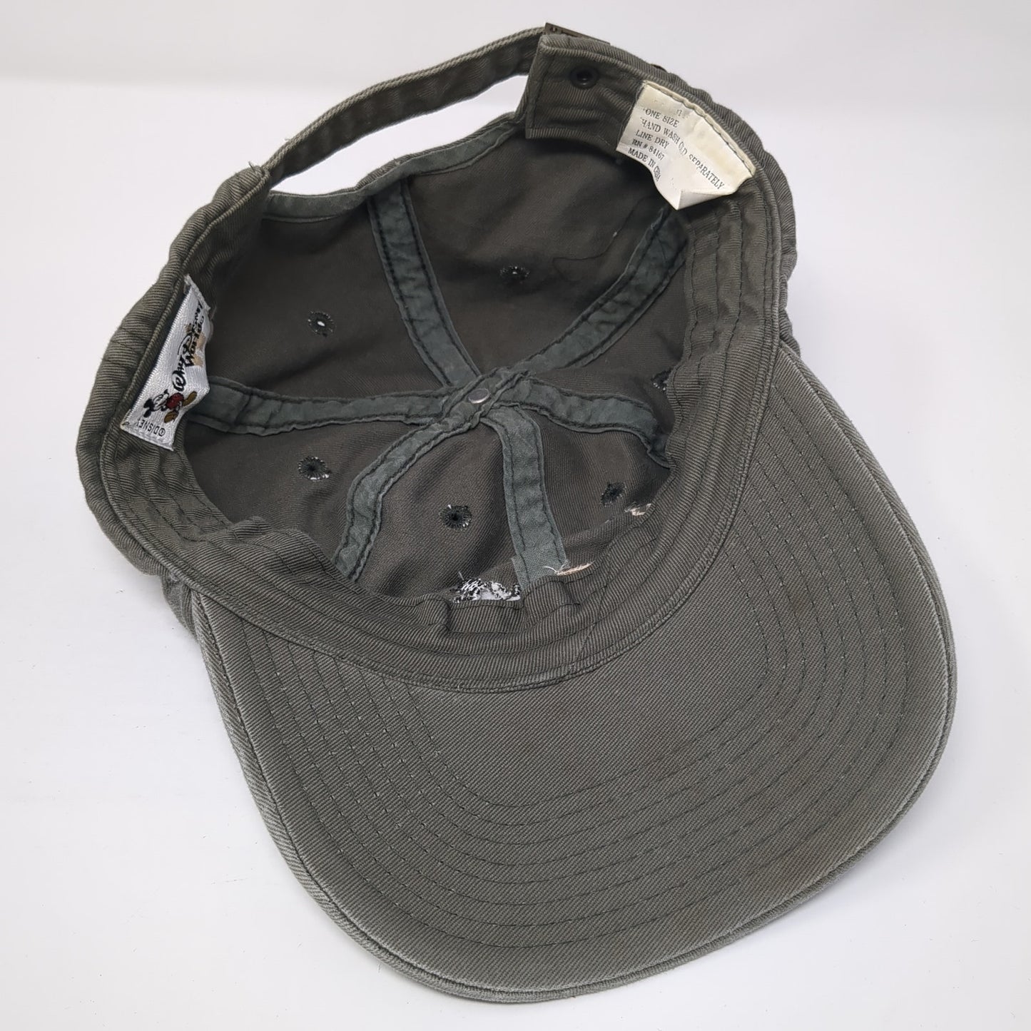 Walt Disney World True Vintage Characters Mickey Mouse Baseball Cap Brown OS
