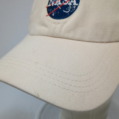 Prairie NASA Meatball Logo Baseball Cap Beige One Size Adjustable Cotton Hat