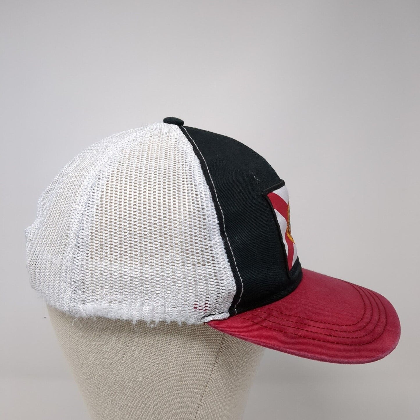 Flo Grown Snapback Trucker Hat Multi One Size Mesh Back Colorblock