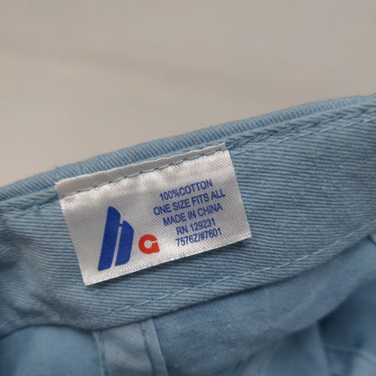 RH Slideback Hat Blue OSFA Adjustable Embroidered Vented Holes Cotton