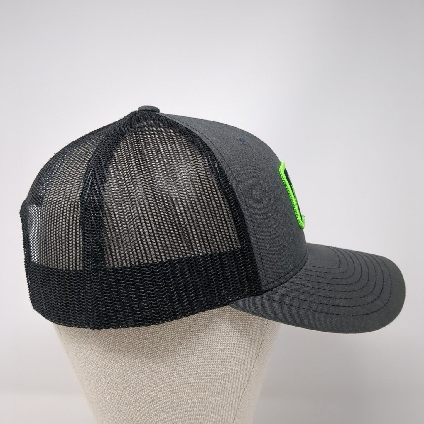 What's Next Fully Promoted Snapback Trucker Hat Gray One Size Mesh Back