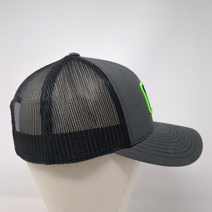 What's Next Fully Promoted Snapback Trucker Hat Gray One Size Mesh Back