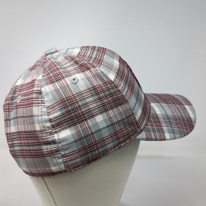 Washington State Cougars NCAA Top of the World Gray Red One Size Plaid Cap Hat