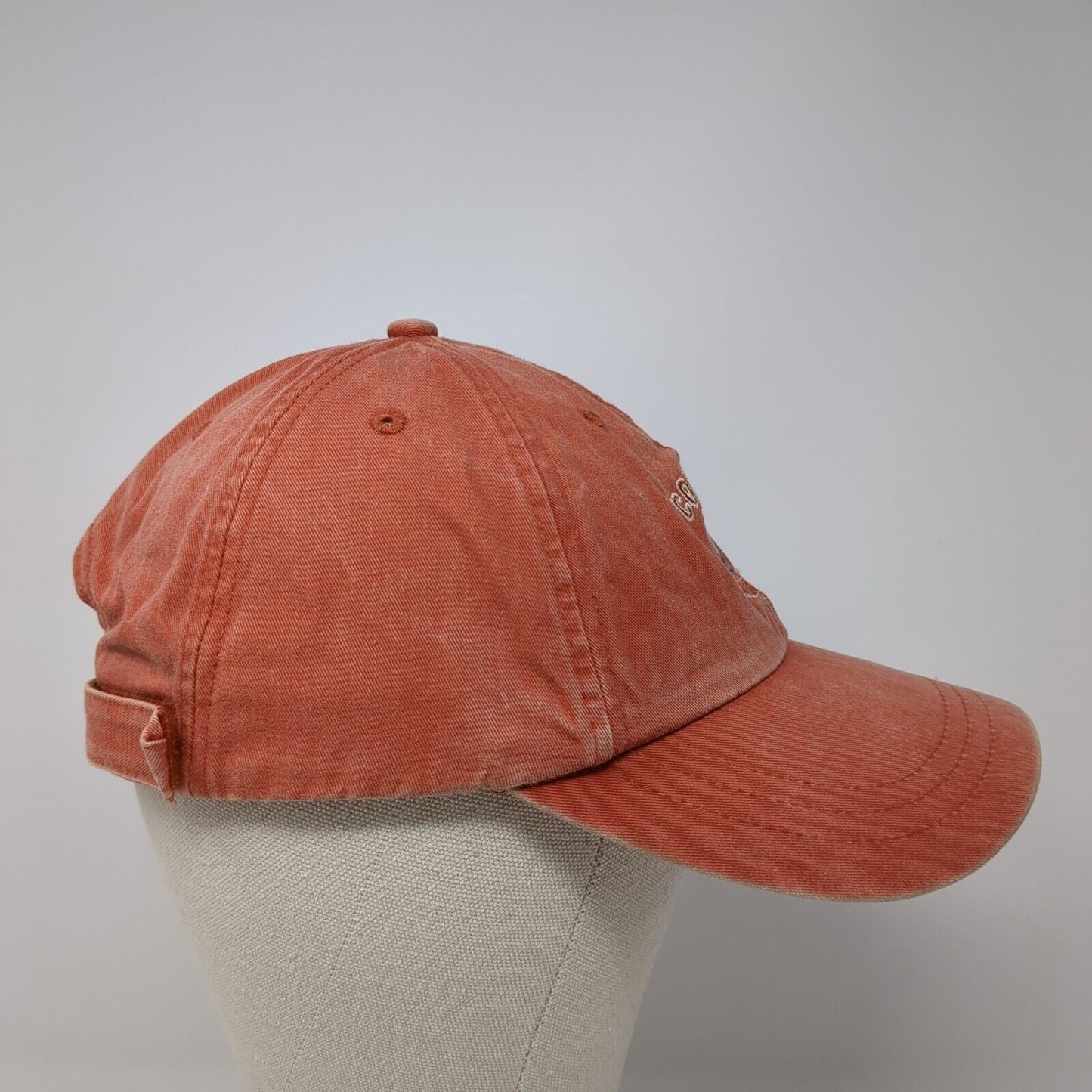Cozumel Mexico Strapback Hat Orange One Size Adjustable Embroidered Yacht Club