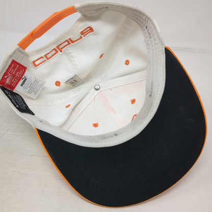 Puma Snapback Hat Orange One Size Tie Dye Cobra Golf Logo Patch Piping Flexfit