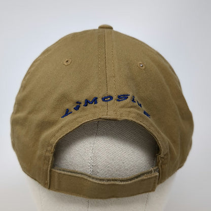 Otto Baseball Cap Brown One Size Strapback Embroidered Paymaster Limosine Hat