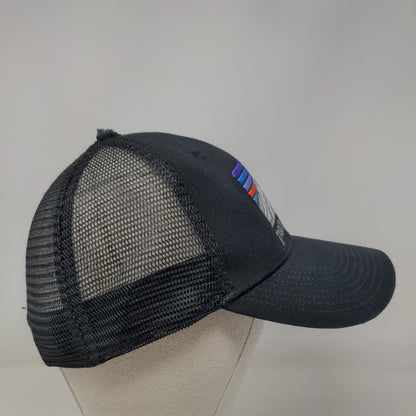 Patagonia Line Logo Ridge LoPro Snapback Mesh Back Trucker Hat Black All