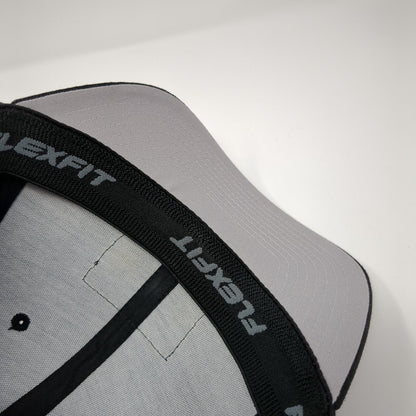 N2G Nutrition 2 Go Fitted Hat Black L/XL Flexfit Patch Logo 6 Panel Yupoong