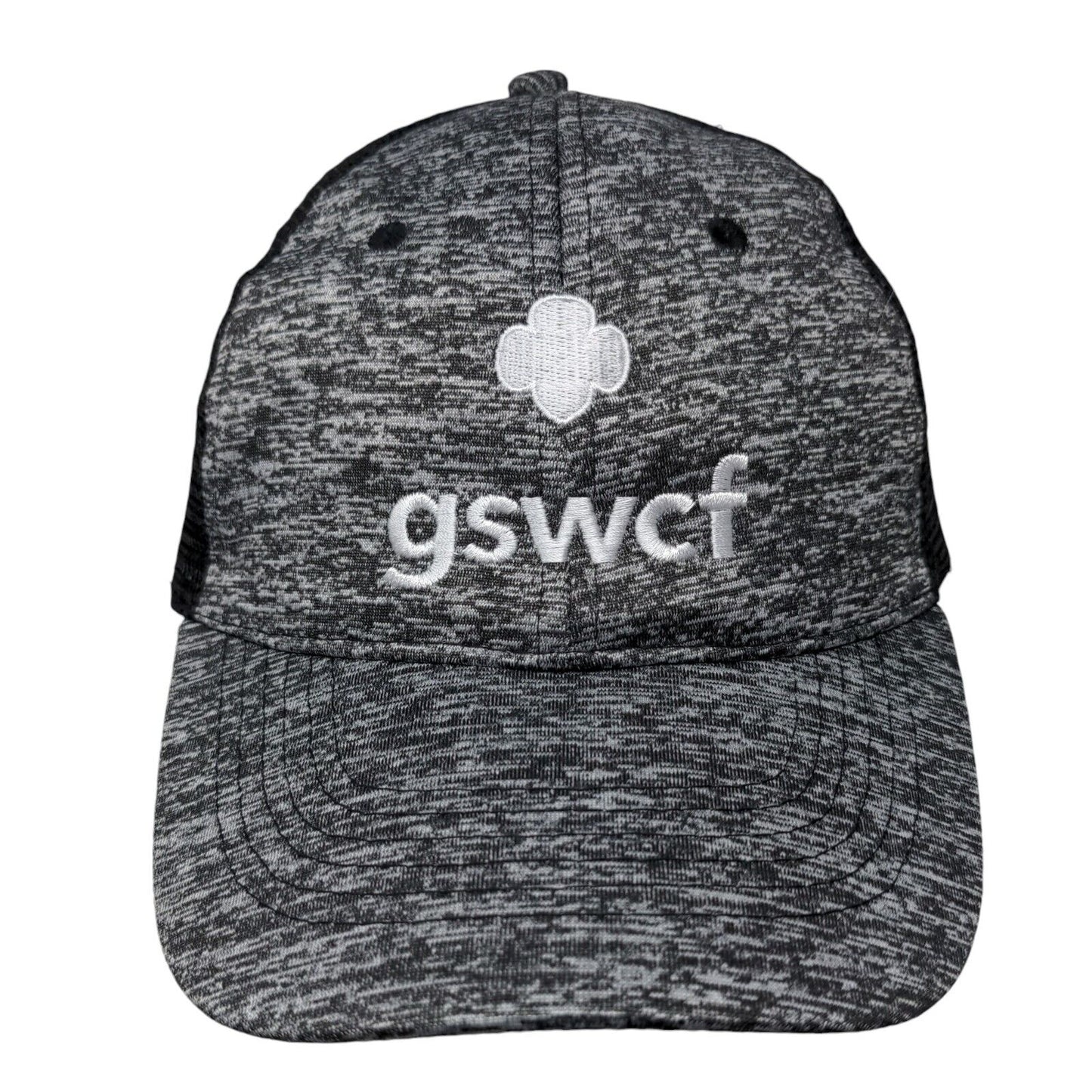 GSWCF Girl Scouts of West Central Florida Mesh Back Trucker Hat Gray OSFA