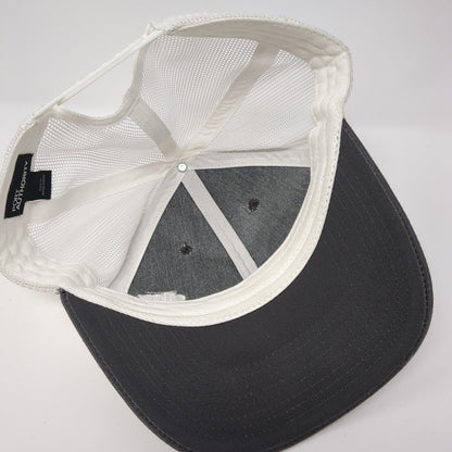 City of Good Snapback Trucker Hat Gray OS Adjustable Mesh Back Port Authority