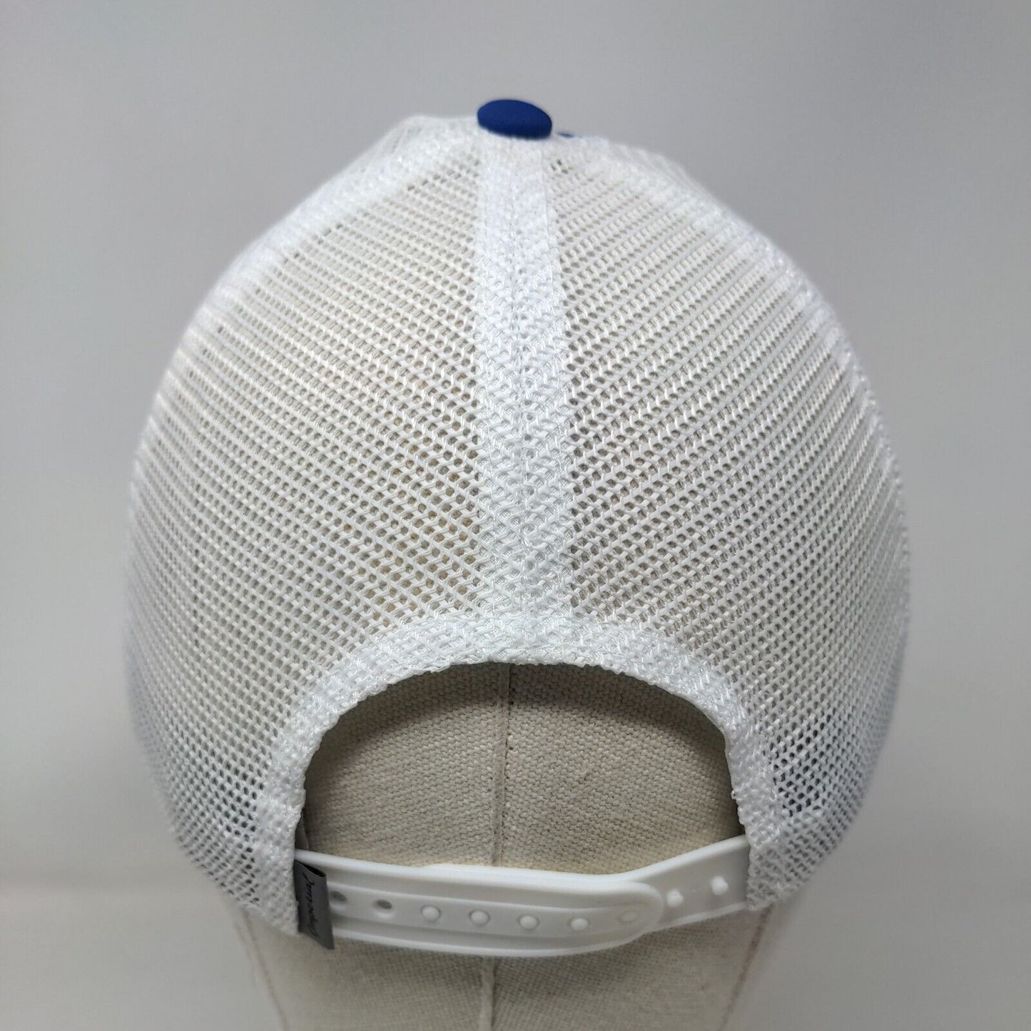 Caledonia Golf & Fish Club Mesh Back Trucker Hat Blue OSFA Imperial