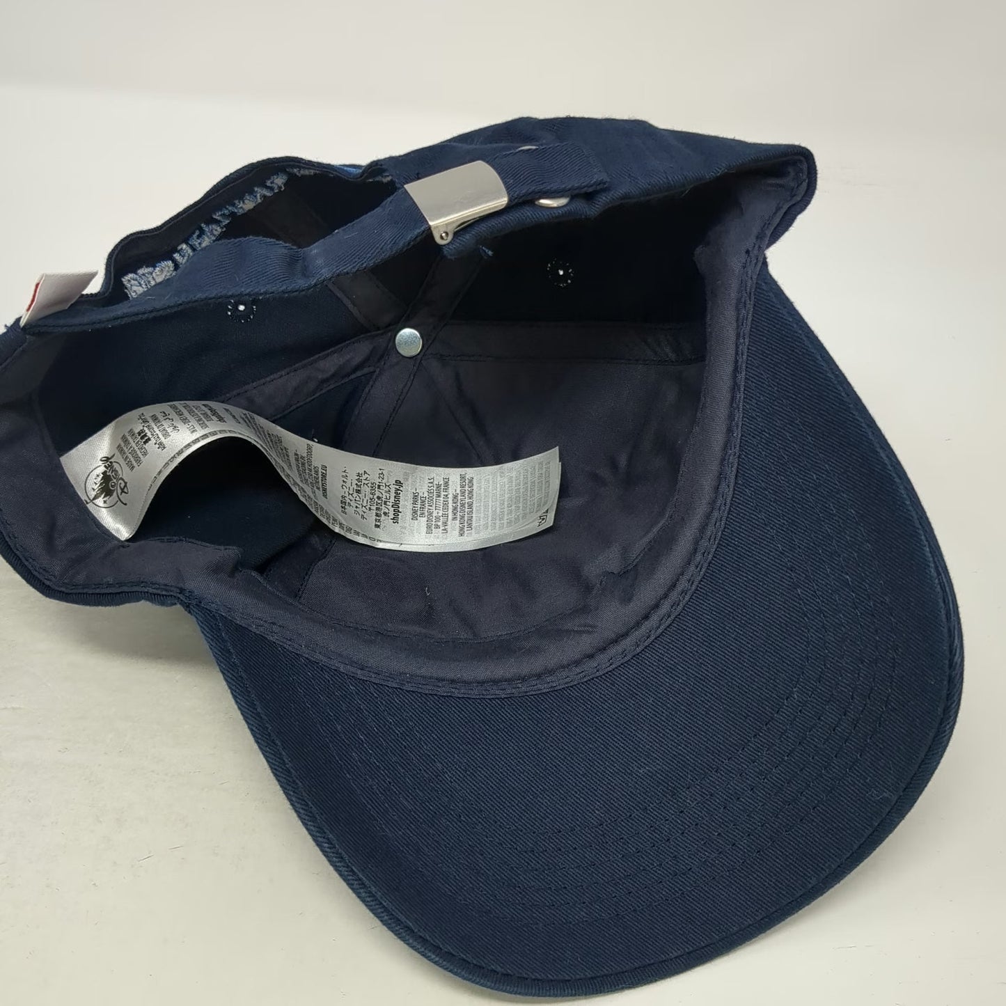 Disney 5 Panel Blue One Size Play in the Park Disneyland Resort Hat Adjustable
