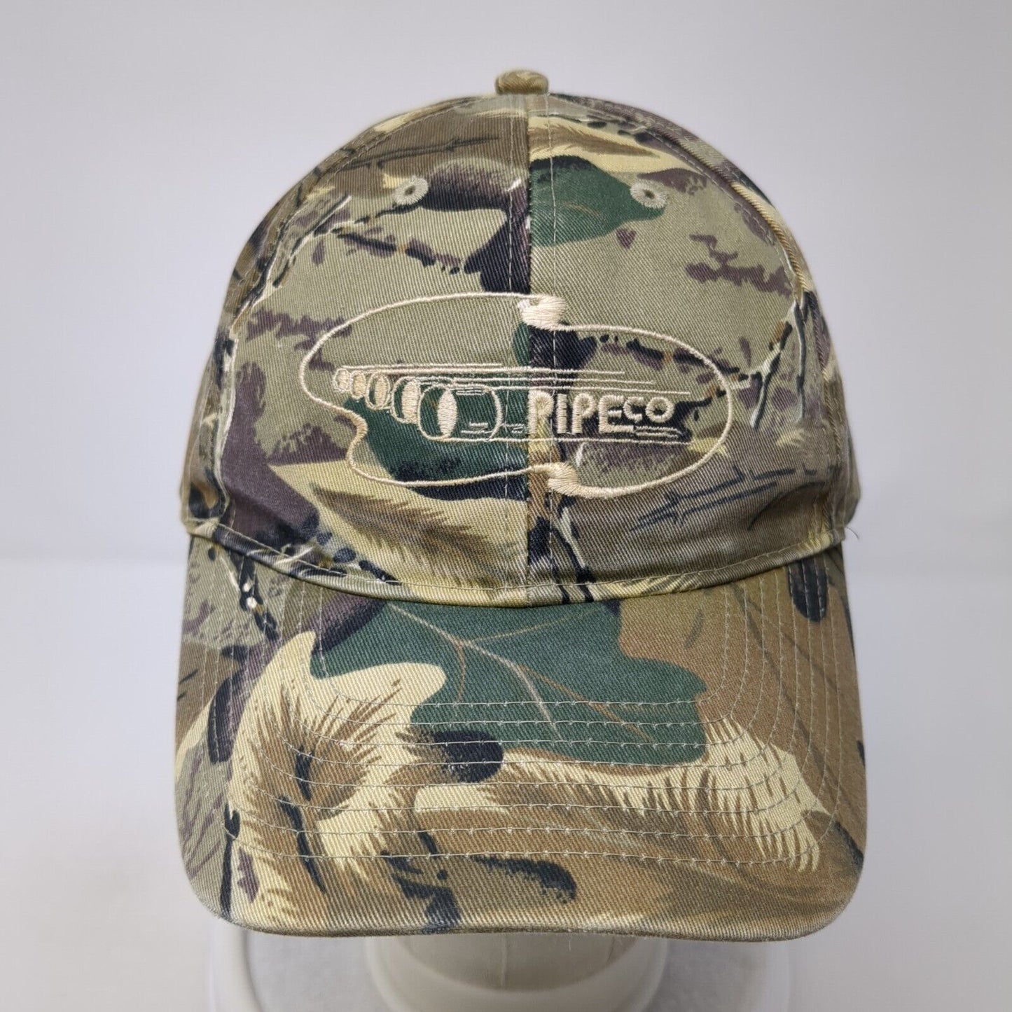 Pipe Co Strapback Hat Camouflage One Size Adjustable Embroidered 6 Panel Otto