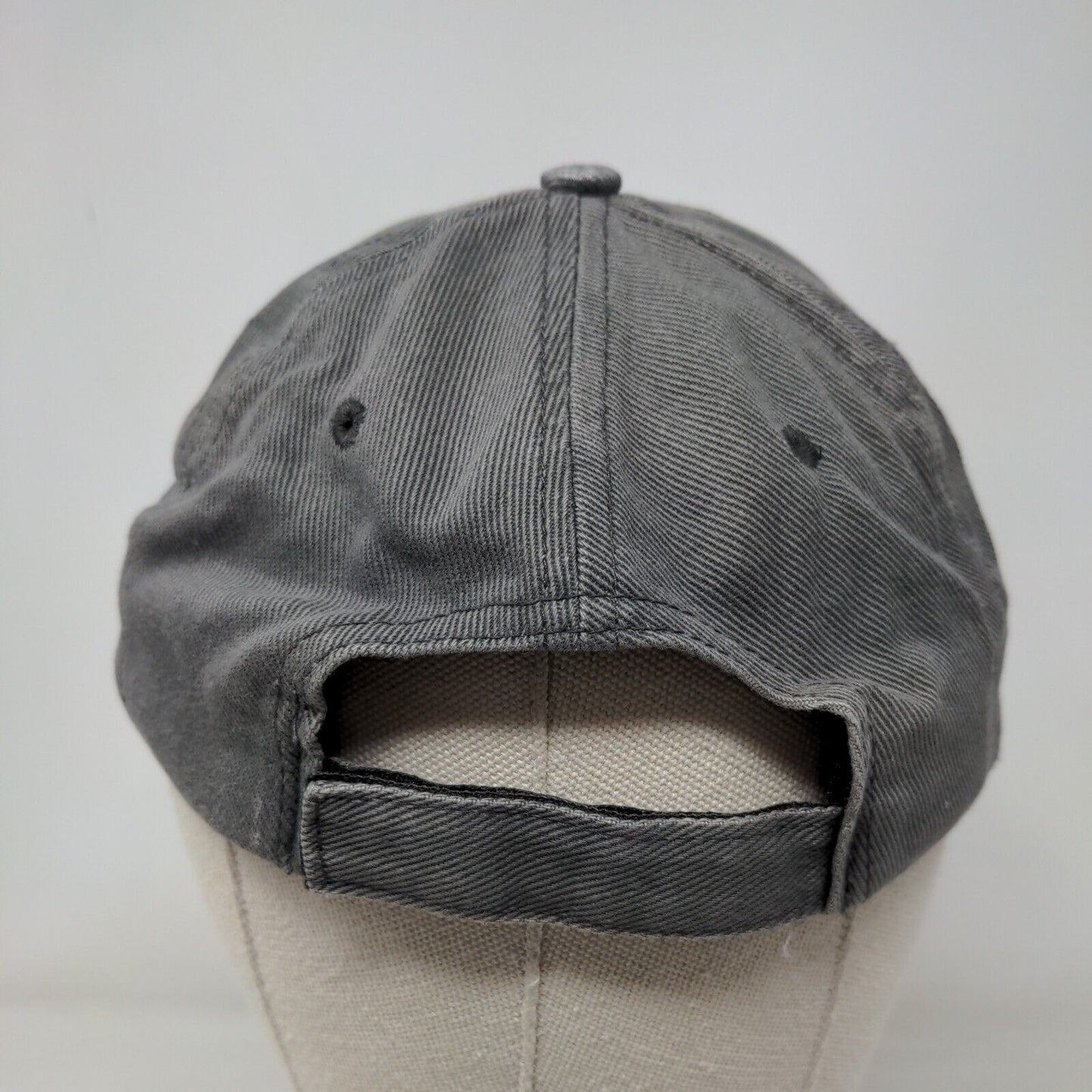 ESPN HD Strapback Hat Gray One Size Adjustable Embroidered 6 Panel Seba