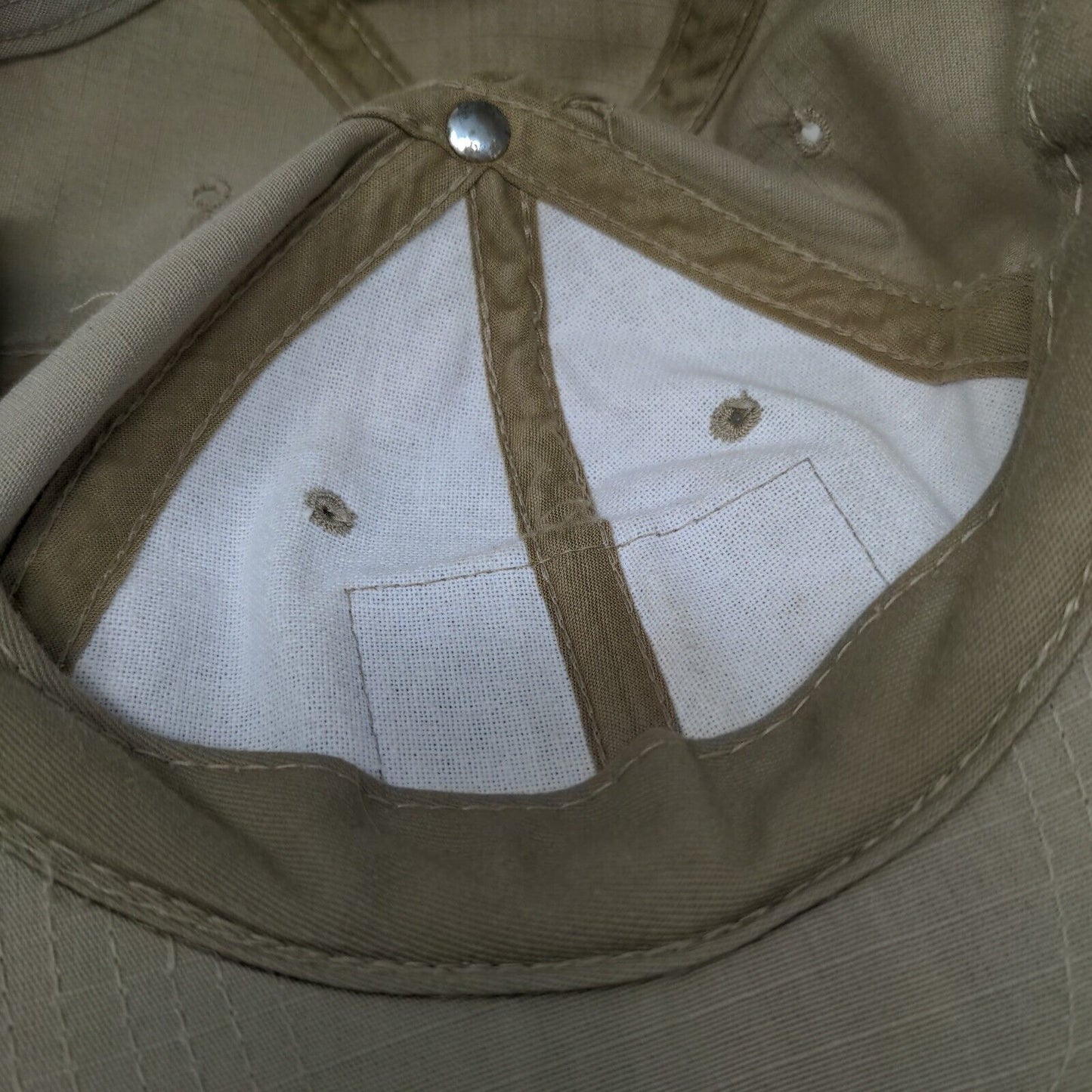 American Flag Lopez Strapback Hat Tan One Size Adjustable Patriotic Propper