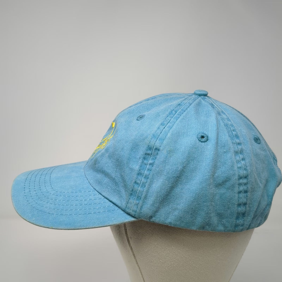 Fahrenheit Baseball Cap Blue One Size Tennis Player Embroidered Strapback Hat