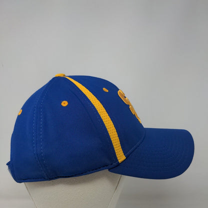 Under Armour Mens Strapback Hat Blue S-M Embroidered SM Stallions Logo Polyester