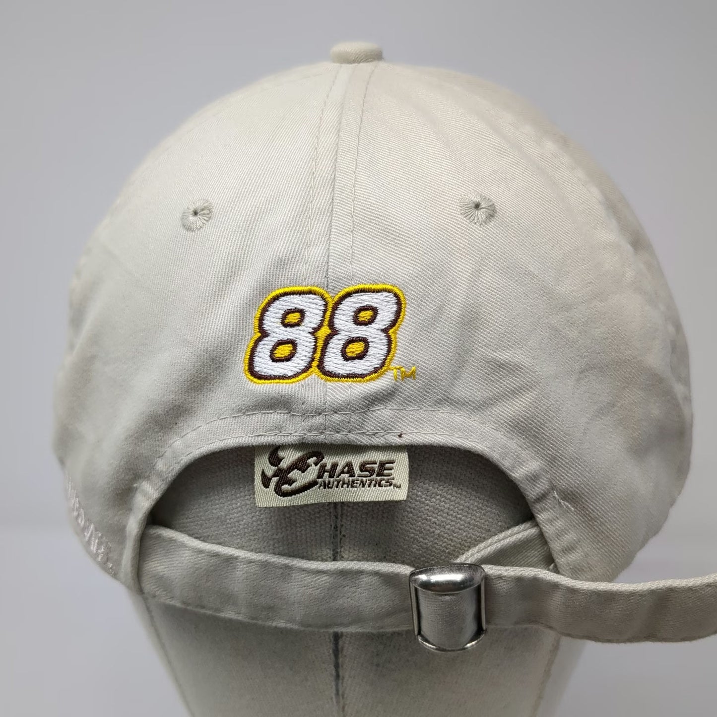 Chase Authentics Baseball Cap Beige One Size NASCAR Dale Jarrett 88 Racing Hat