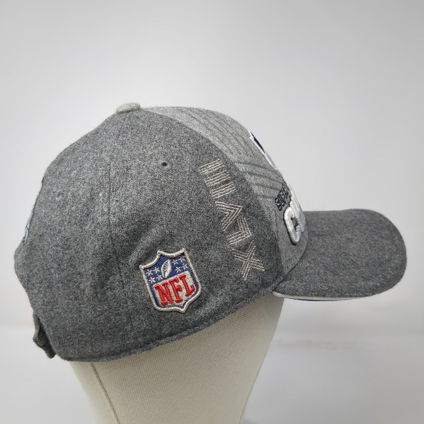 New Era Seattle Seahawks NFL Super Bowl XLVIII Champions Gray Baseball Cap OSFM