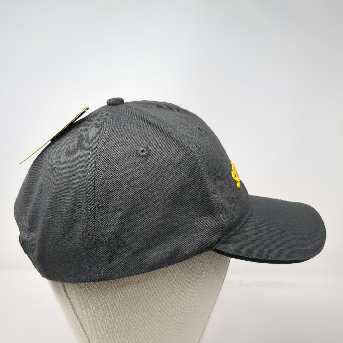 Stanley Snapback Hat Gray One Size Embroidered Adjustable Construction Tool Logo